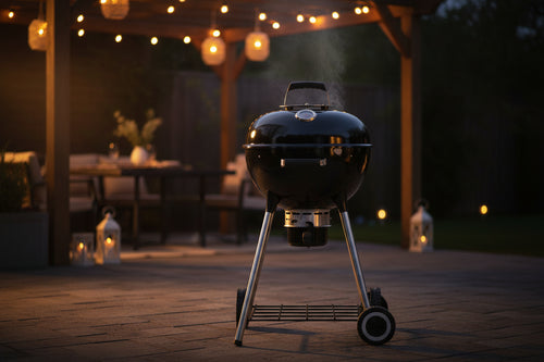 Napoleon Premium Kettle houtskool BBQ - Ø47cm Inclusief Houten grillborstel